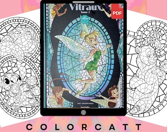100 Gothic Dark Fantasy Coloring Pages | Grim Dark Mythical Creatures PDF | Horror & Magic Adult Coloring Book | Procreate Printable Art