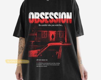 Obsession Movie T-Shirt, I Wish She Loved Me Tee, Obsession Movie Shirt, Vintage Gothic Horror Tee