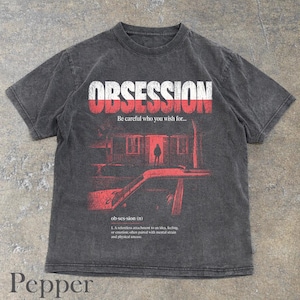 Obsession Movie T-Shirt, I Wish She Loved Me Tee, Obsession Movie Shirt, Vintage Gothic Horror Tee Pepper