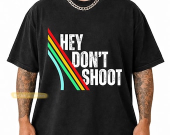 Arc Raiders T-Shirt, Don't Shoot Shirt, Gamer Gift, Unisex Streetwear Tee