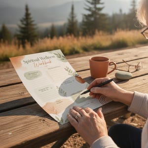 Cuaderno de trabajo para crear un tablero de visión para abuelas, páginas para planificar la manifestación, cuaderno de trabajo para el bienestar espiritual, vida intencional, crecimiento personal.