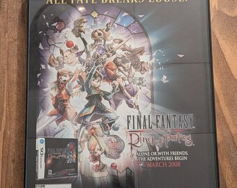 DS『ファイナルファンタジー・クリスタルクロニクル』販促ポスター