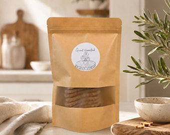 Peanut Butter Dog Treats | Homemade All-Natural Crunchy Biscuits | Small Batch Healthy Training Snacks