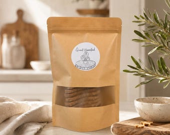 Grain-Free Dog Treats | All-Natural Peanut Butter Biscuits | Homemade Small Batch Cookies | Wheat-Free Snacks