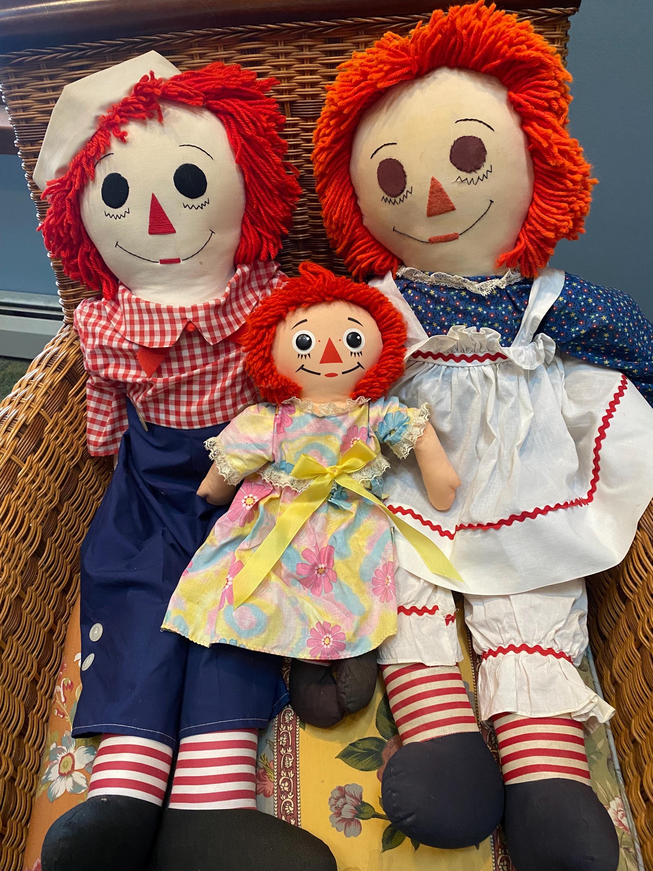 Raggedy ann doll vintage - Etsy 日本