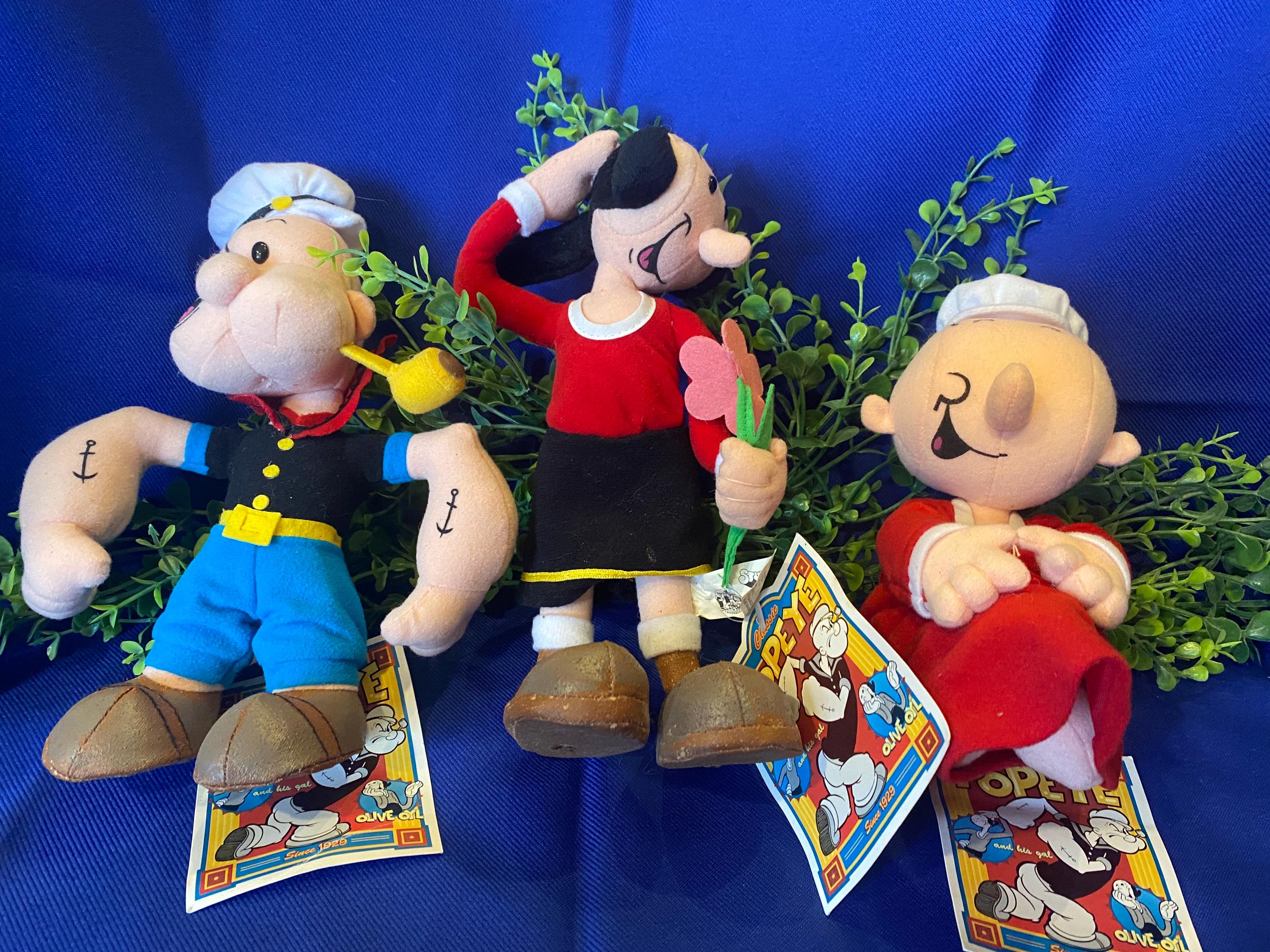 Vintage Popeye Plush - Etsy