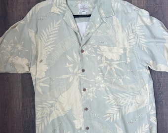 Tommy Bahama Relaxed Hawaiian Shirt 100% Silk