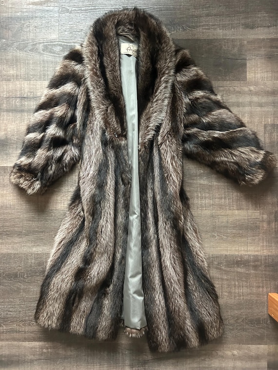 Vintage Mink Fur Coat by Furs by Arpin, Full Length 50"