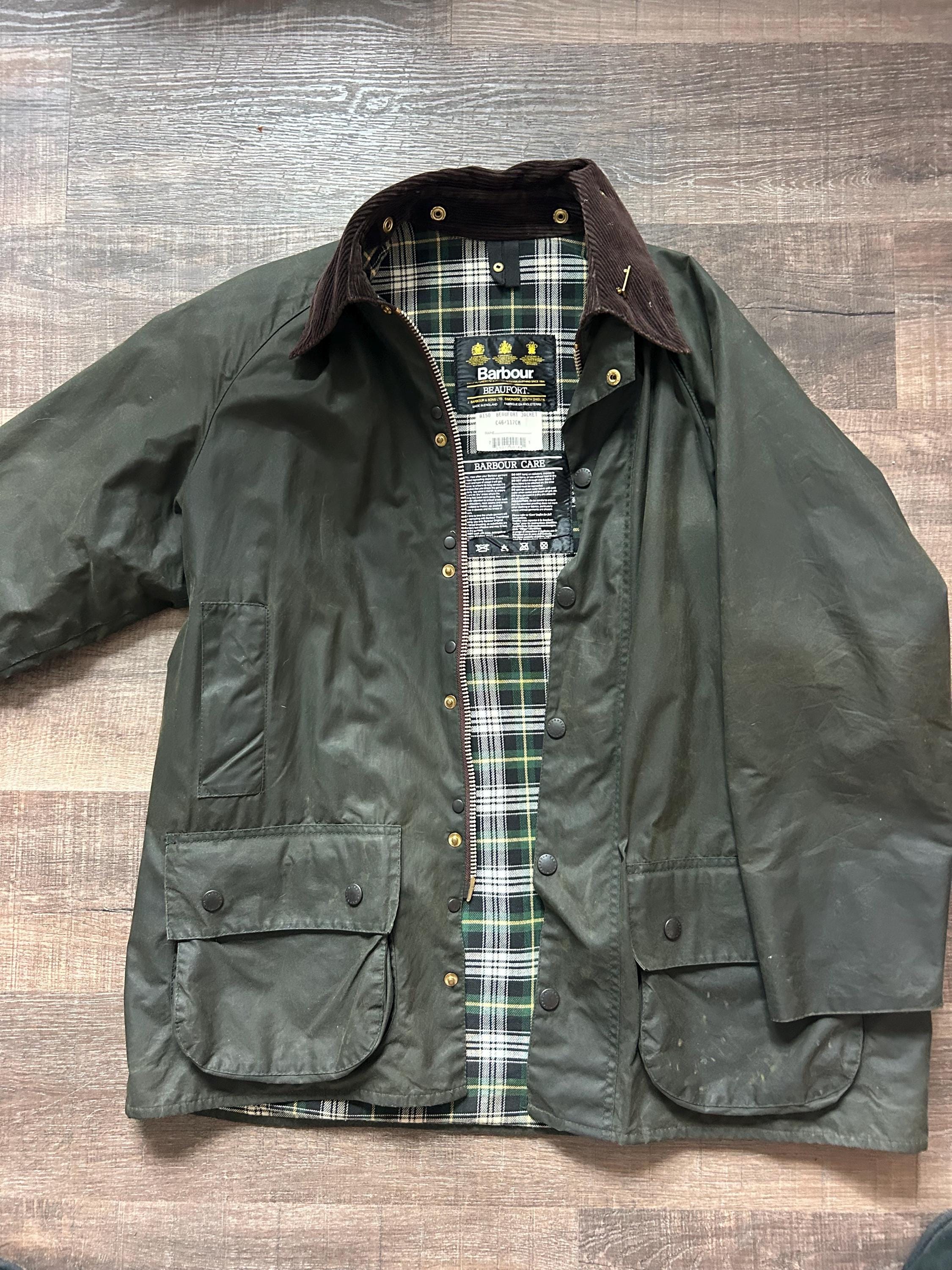 Barbour BEAUFORT England製  USED Barbour Beaufort - Etsy Canada
