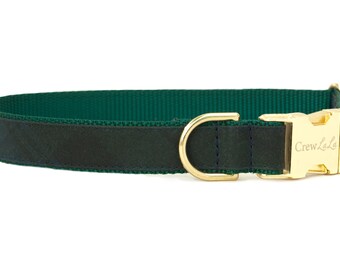 Crew LaLa Nightfall Waxed Cotton Dog Collar