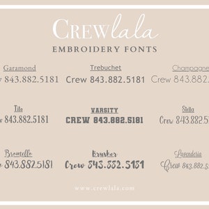ADD-ON Custom Embroidery