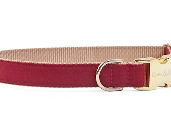 Crew LaLa Crimson Dog Collar