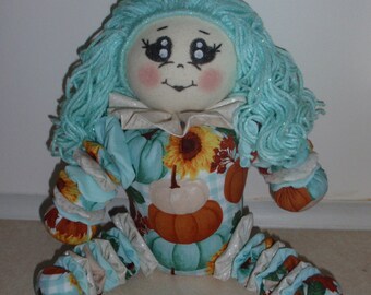 Brynley - Yo Yo Collectible Handcrafted Fabric Doll