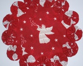 Trumpeting Angel 8.5 quot Yo Yo Doily