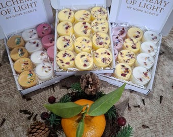 Eco Soy Tealight Scented Candles – Vegan, Cruelty-Free, Handmade, 4h+ Burn, Fire-Safe Cups