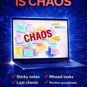 All-in-One Business-Betriebsystem für kleine Unternehmen | Notion, Canva & AI Templates für crm, Financing, Marketing und Business Bild 2