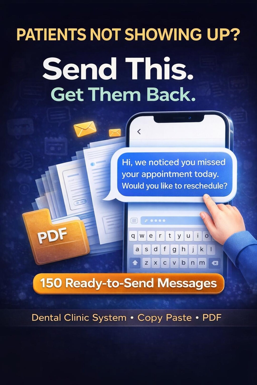 Dental Message Templates for Clinics | 150 Copy Paste Scripts, Reduce ...