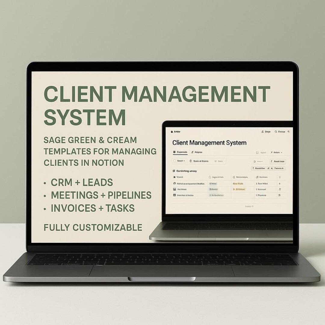 Goal Planner Notion System | Sage Green Template Pack | Goals, Routines ...