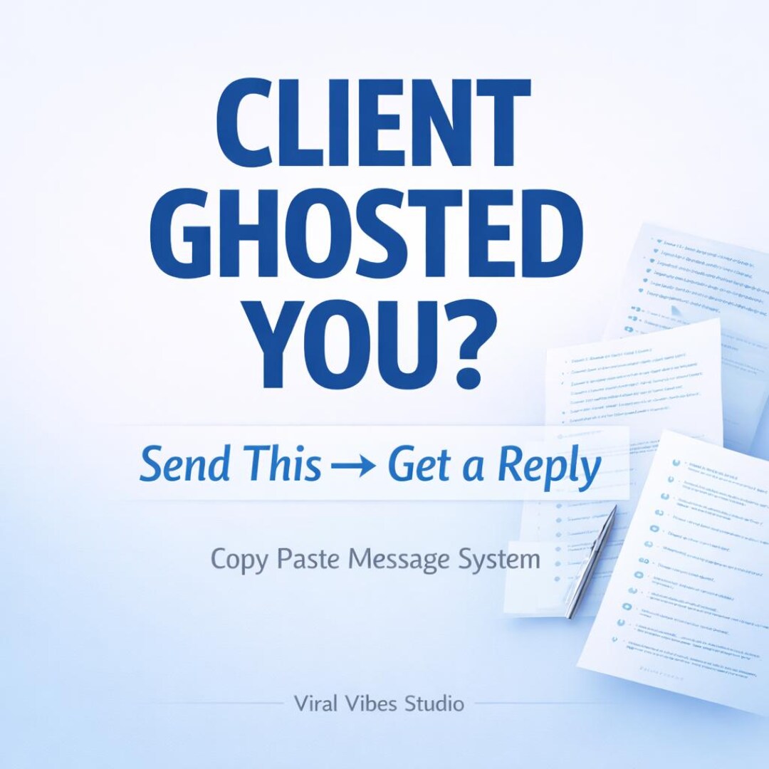 Client Ghosted You? Follow up Message Templates, Get Clients to Reply ...