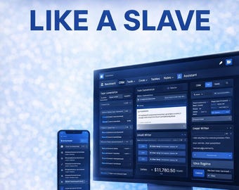 AI Notion Business System Template | Automate Tasks, Emails & Workflow, All-in-One Productivity Dashboard