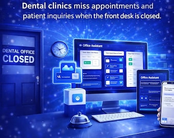 AI Reception System for Dental Clinics | 24/7 Booking, Patient Messaging & No-Show Reduction Automation