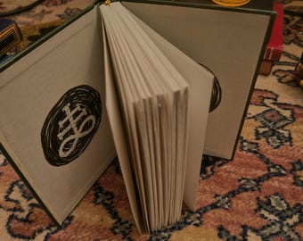 Handgemaakt trompe-l'oeil notitieboekje - "The Devil's Pool" - Hardcover - 192 pagina's