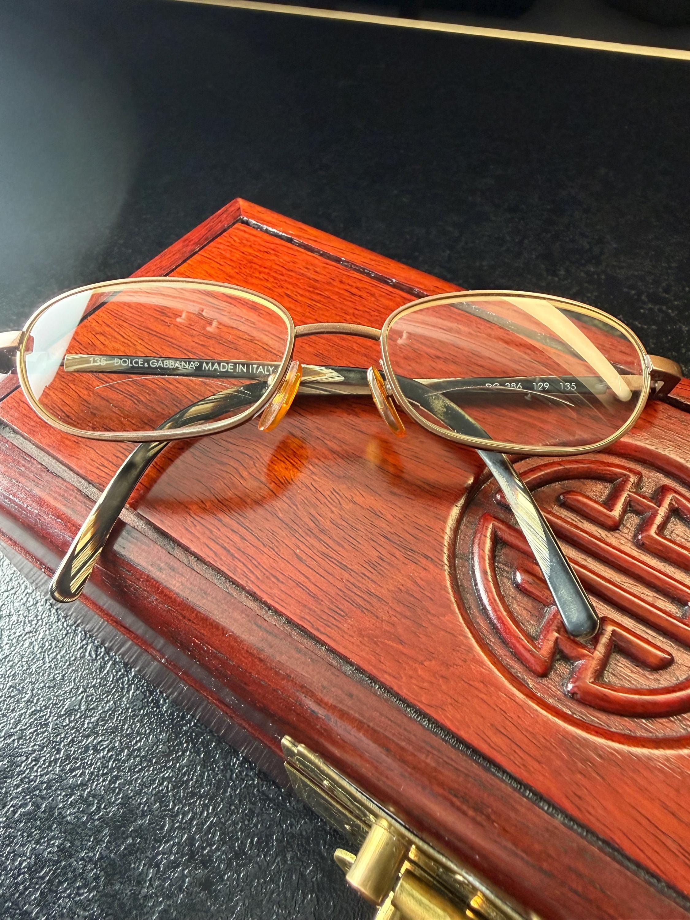Dolce and Gabbana Y2K red & gold sunglasses vintage Dolce E Gabbana 6019 Y2K Vintage Sunglasses Wrap Shield  main image 3
