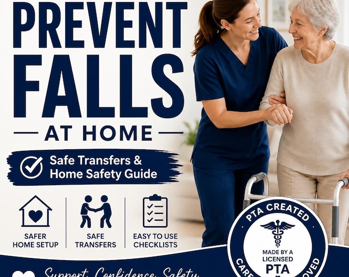 Fall Prevention for Elderly at Home | Safe Transfer Guide & Caregiver Safety Checklist