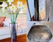 Incredible 1926 Art Deco Silverplate 11 in. Vase and TENNIS TROPHY- Tapestry Pattern by WB Mfg. Co. - Weidlich Brothers (1901-1950)