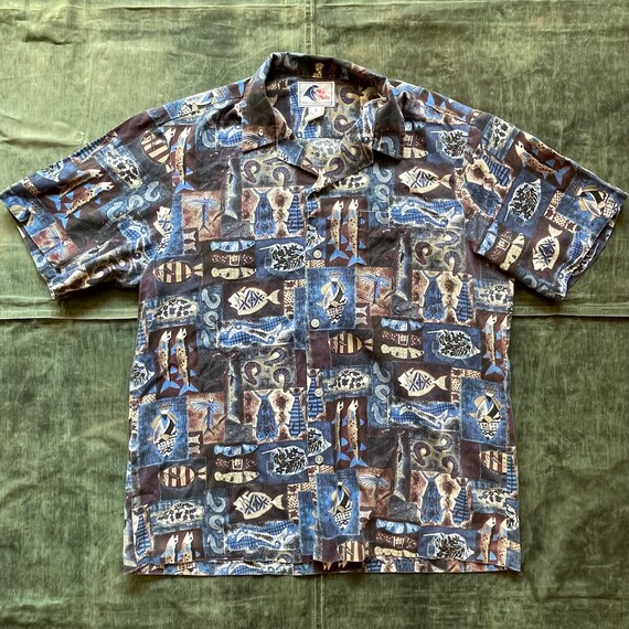 Vintage 1980’s Aloha Shirt by Nui Nalu, HAWAII. B… - image 1
