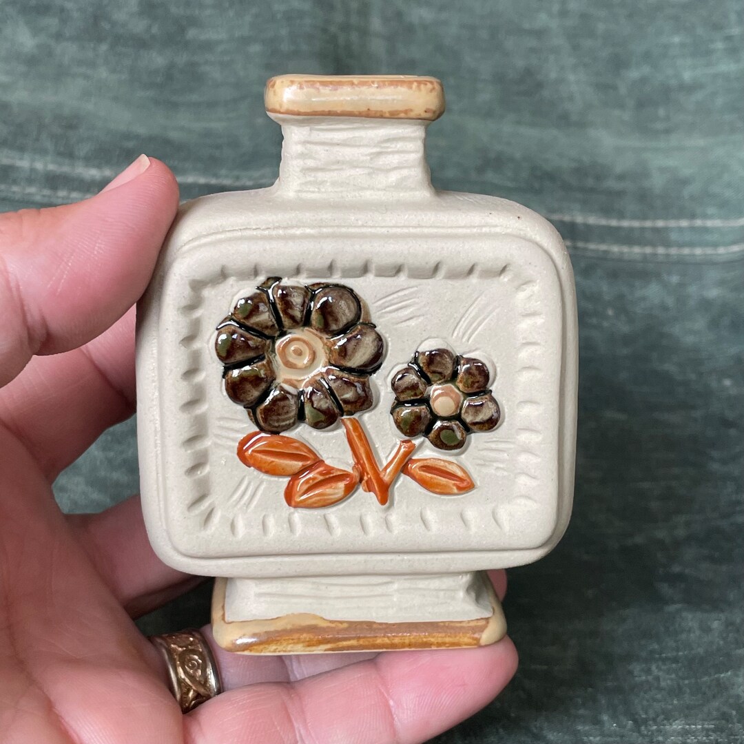 Mid Century Japanese Pottery Bud Vase or Weed Pot Earthenware - Etsy