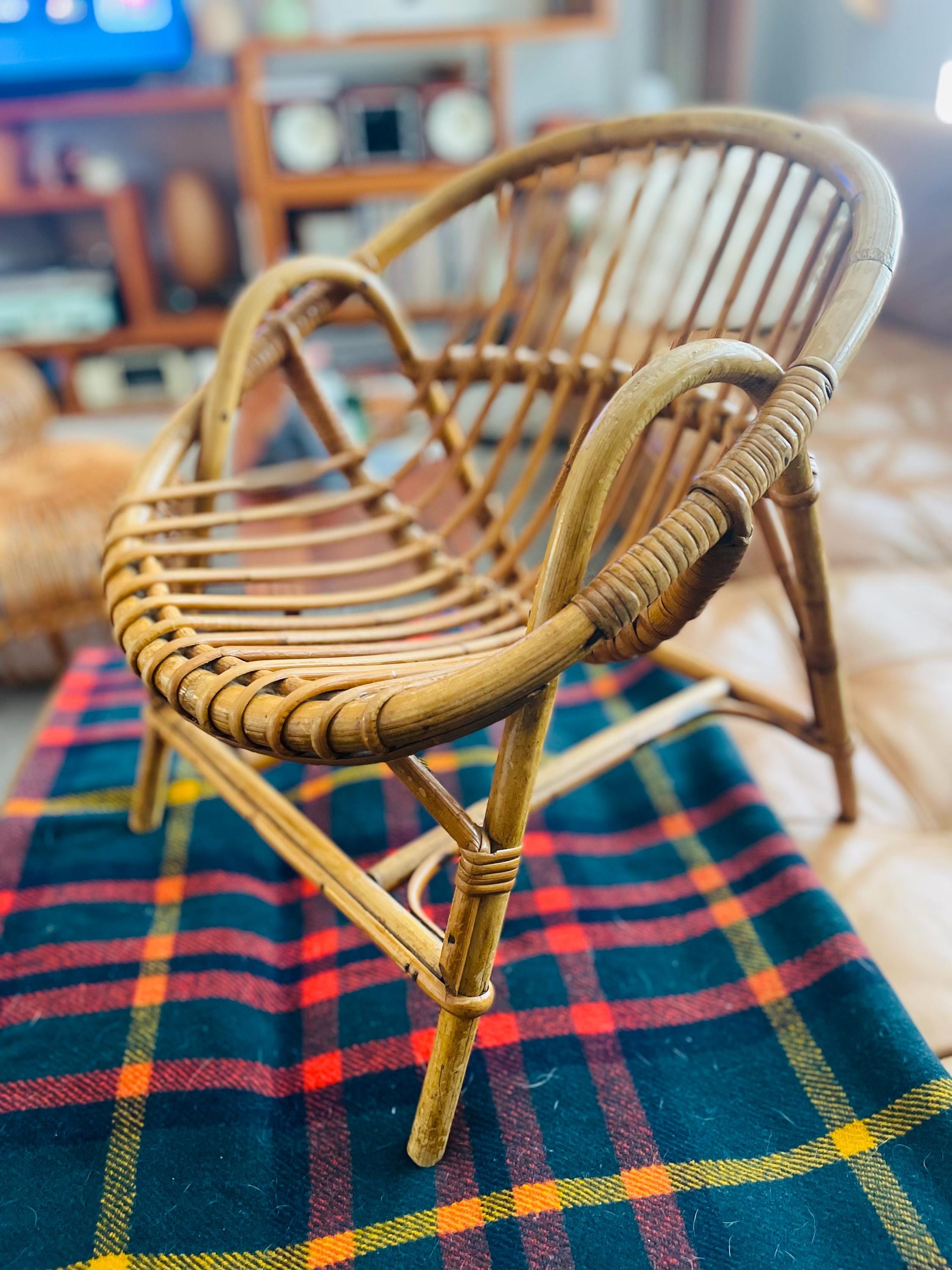 Rattan Chair Etsy UK