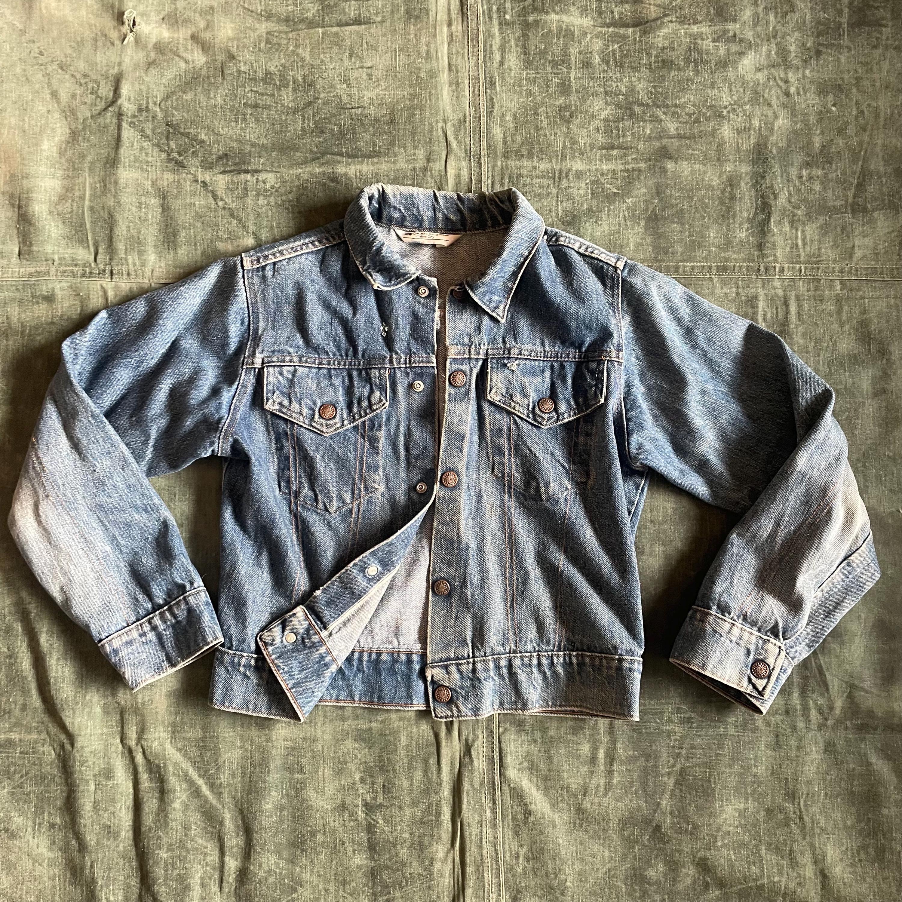 1960s Zip Up Denim Work Jacket | Bronson Mfg – Bronson Mfg. Co.