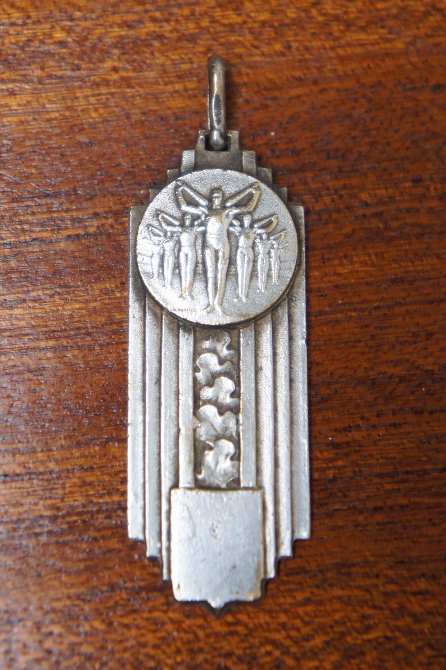 Antique 1919 First Prize Gold Medal 50 Yard Dash Track /& Field G.C.A.A Athletic Exonumia Vintage Sports Numismatic