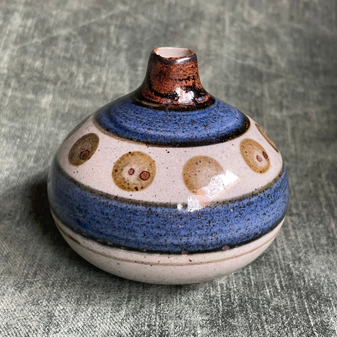 Mid Century Art Pottery Bud Vase or Weed Pot Japanese - Etsy