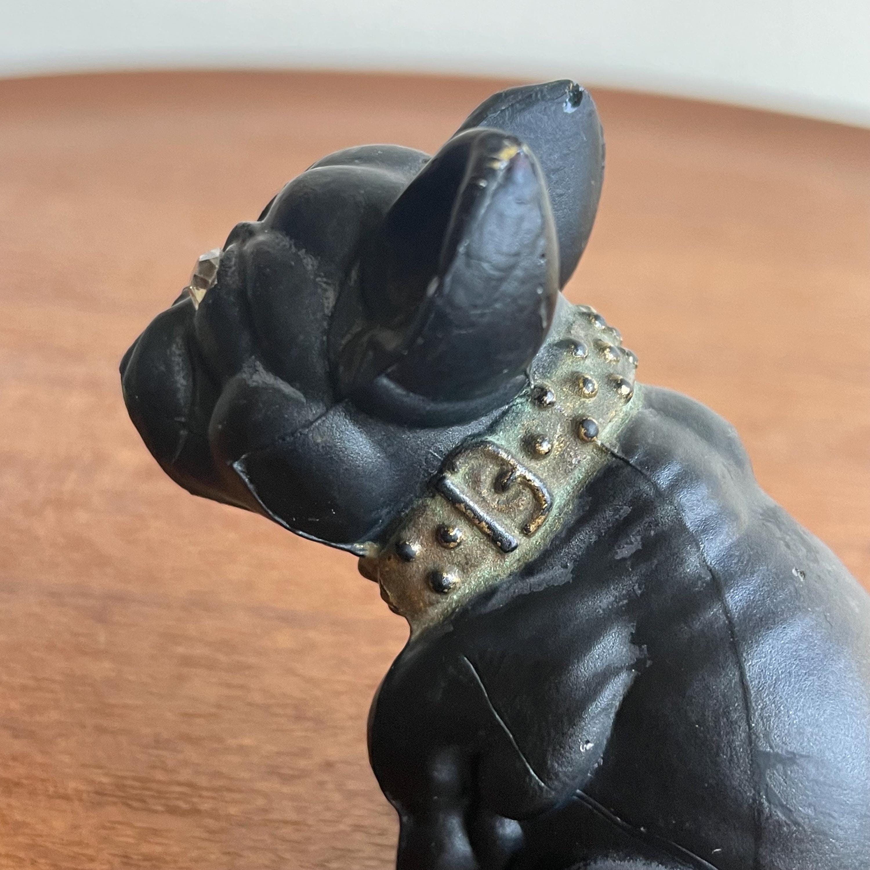 アンティーク雑貨 Westmoreland French Bulldog Westmoreland Glass French Bulldog - Ocean Springs Mercantile