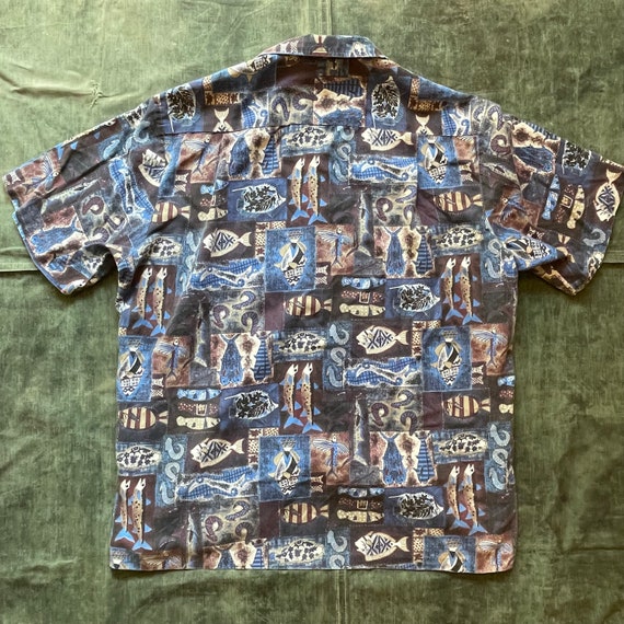 Vintage 1980’s Aloha Shirt by Nui Nalu, HAWAII. B… - image 2