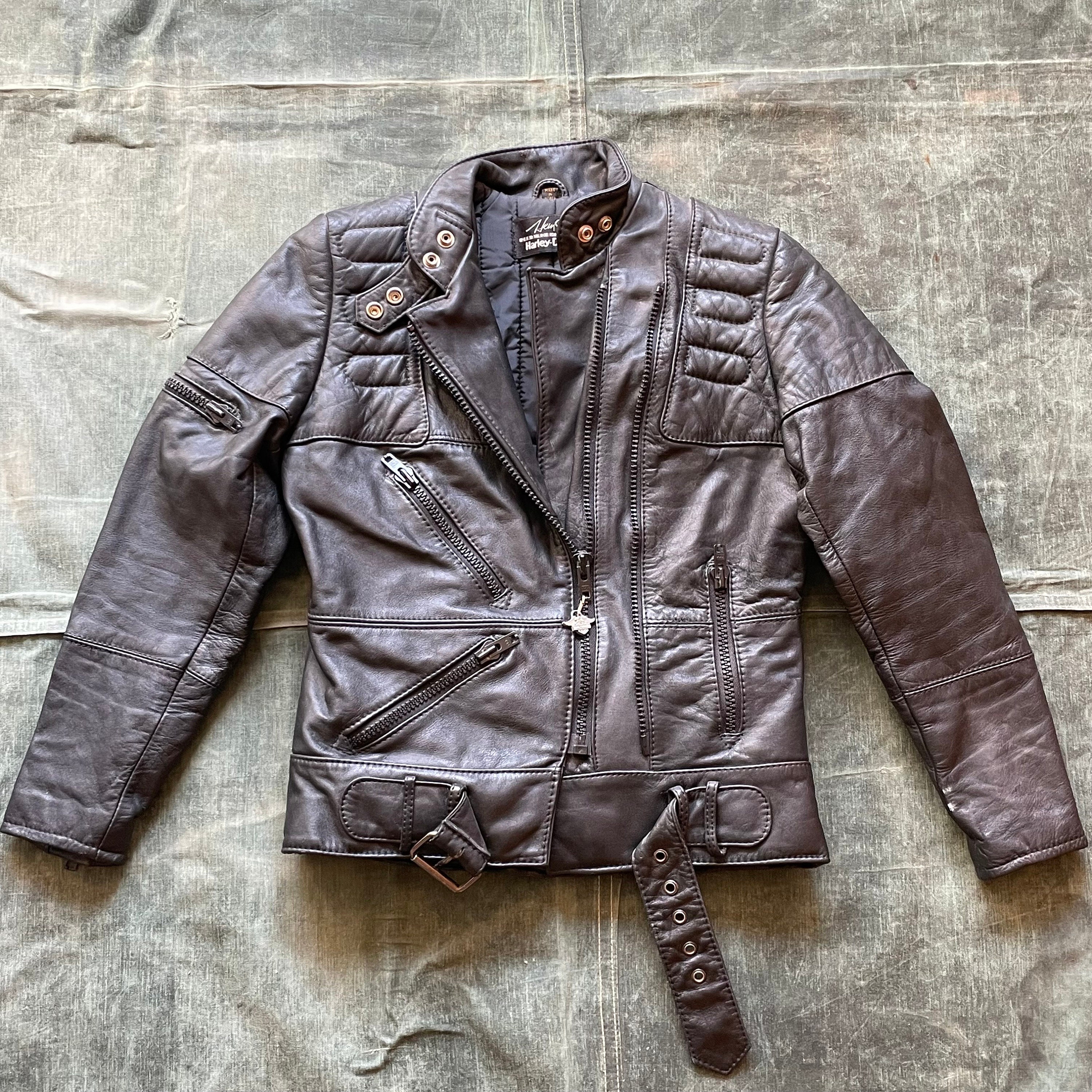 1980’s Harley Davidson Exclusive Hein Gericke Motorcycle Jacket Black Leather US Mens sz 36 Small INCREDIBLE, quilted, German, European 1980’s Harley Davidson Exclusive Hein Gericke Motorcycle Jacket Black Leather US Mens sz 36 Small INCREDIBLE, quilted, German, European