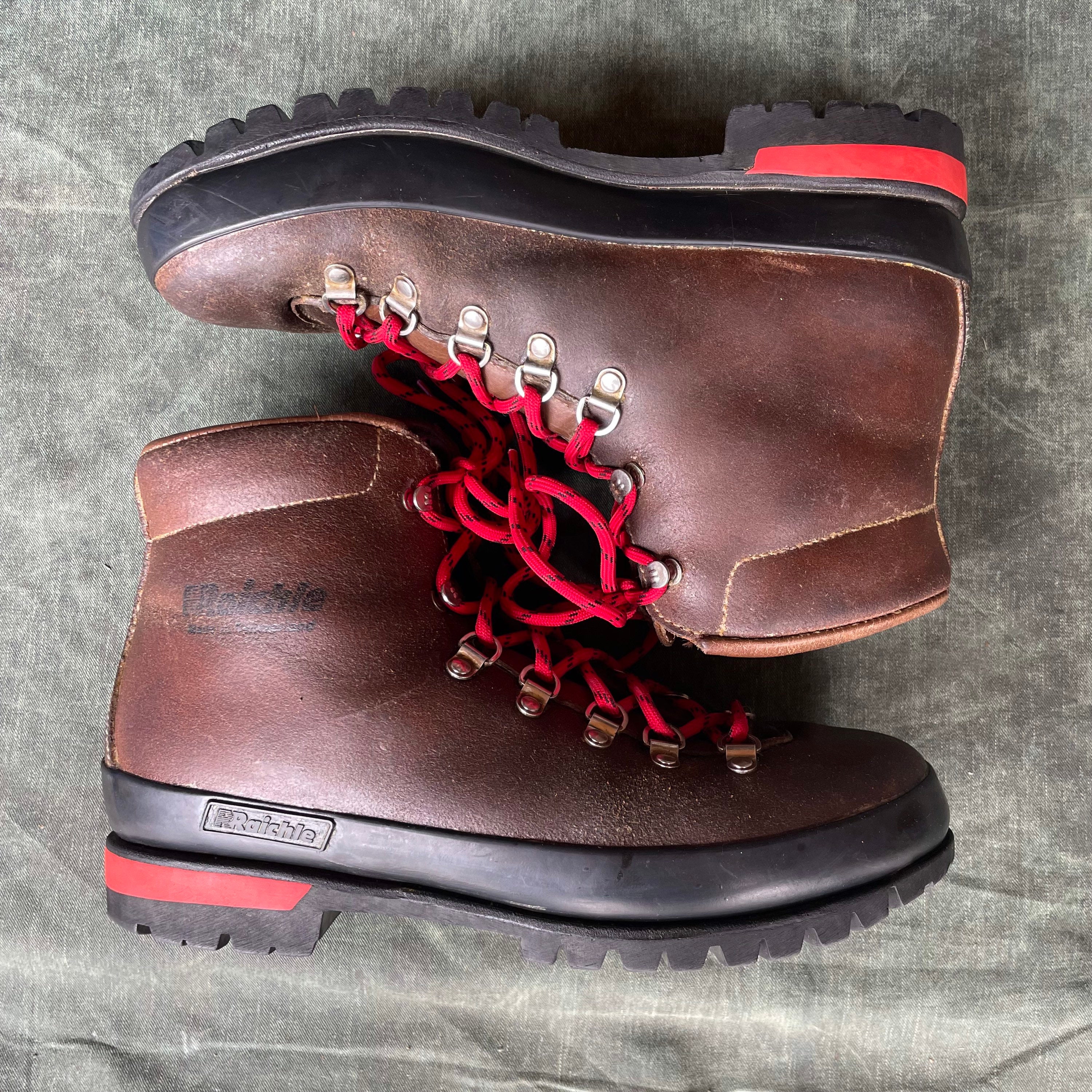 Scarpe da top montagna vintage