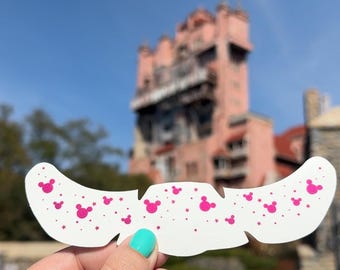 Magic Mouse Hot Pink Foil Face Freckles