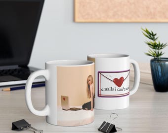 Sabrina Carpenter m'envoie un email sur la tasse | Tasse à café douce Heartbreak | Mug inspiré d'un album