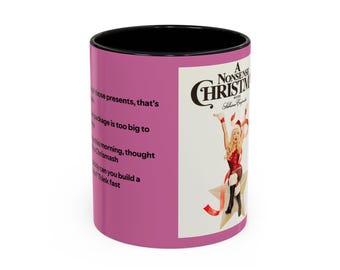 Une tasse de Noël absurde | Mug de Noël Sabrina Carpenter
