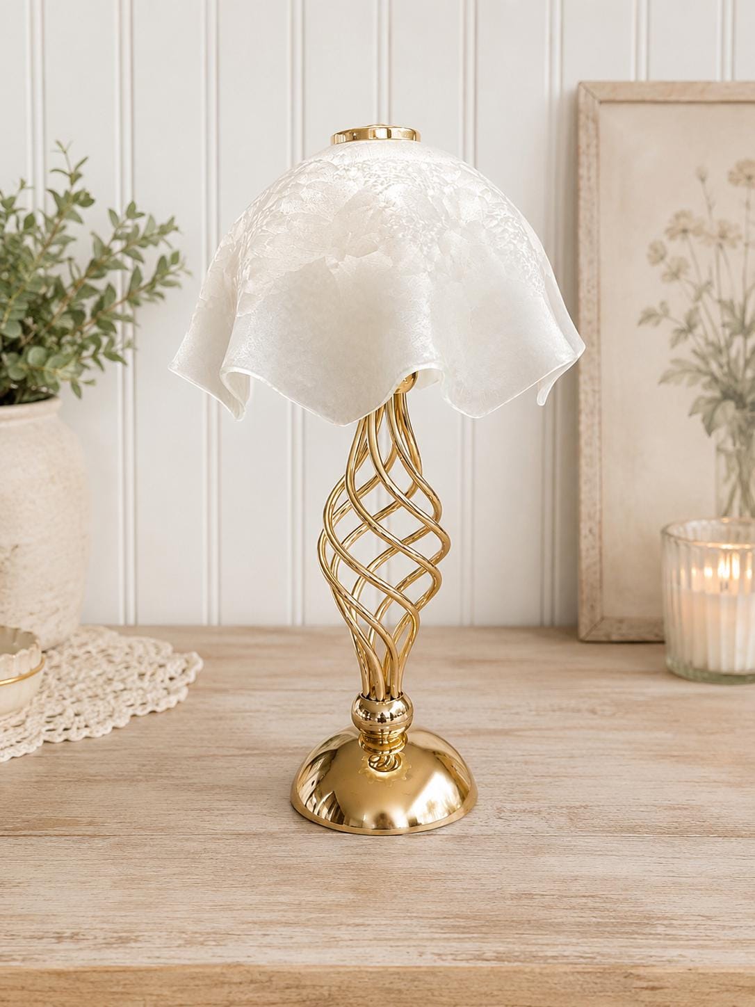 Spiral Floor Lamp Vintage - Etsy