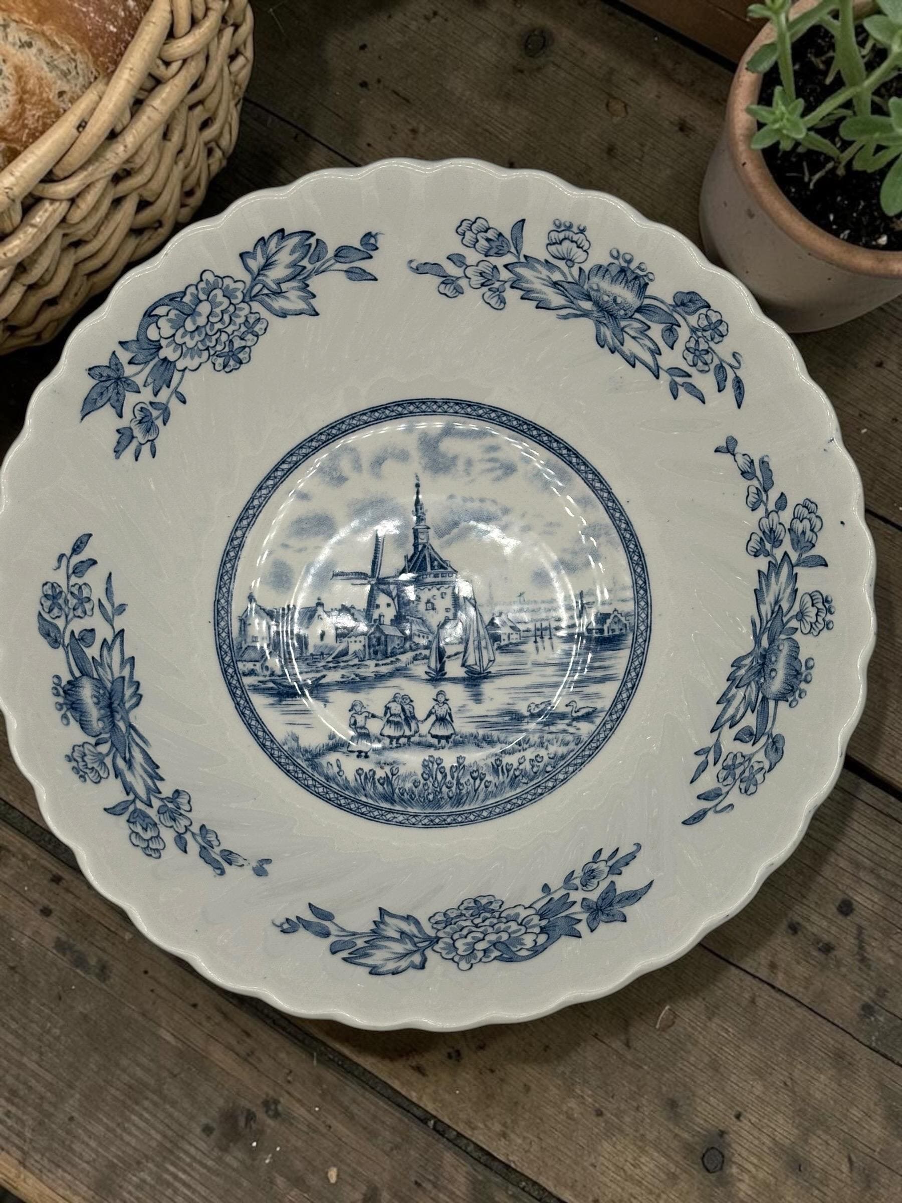 Johnson Bros Blue and White Dinnerware - Etsy Norway