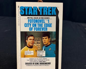 1977 Pierwsze wydanie Star Trek Fotonovel nr 1; Miasto na skraju wieczności