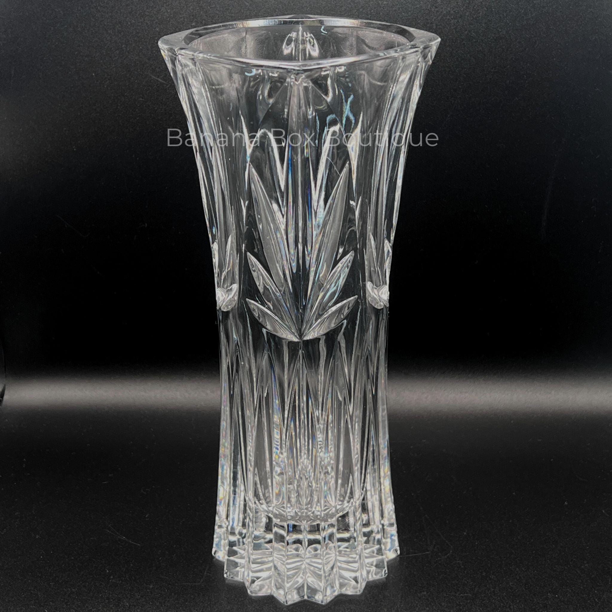 Bohemia Crystal Glass Vases - Etsy
