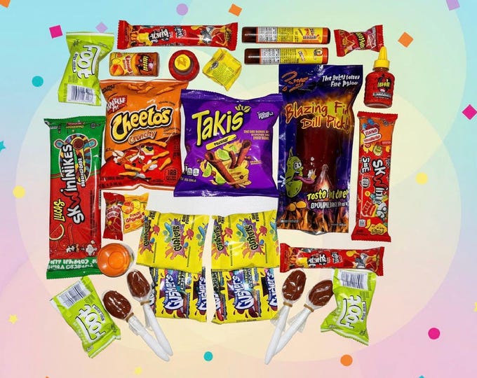 Pickle Snack Kit Party Food Game Night Family Fun So Much Sweet Spicy Savory Treat Box Gift Baby Shower Assortment Candy Combo Blazing