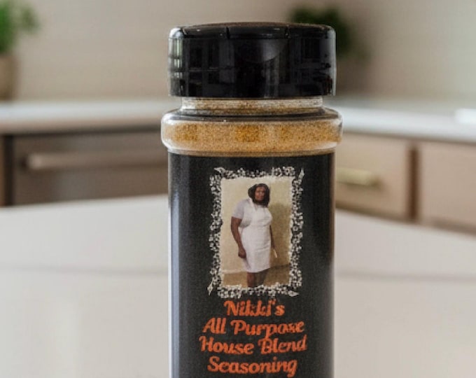 Nikki's All Purpose House Blend Seasoning – Gourmet Grilling Rub (3.4 oz)