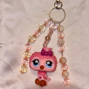 Littlest Pet Shop #496 Keychain - Authentic 2007 Hasbro LPS