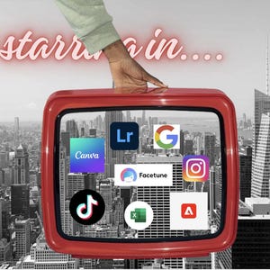 Viral TikTok Canva-portföljmall | Trendig redigerbar portfölj | Digital nedladdning bild 2